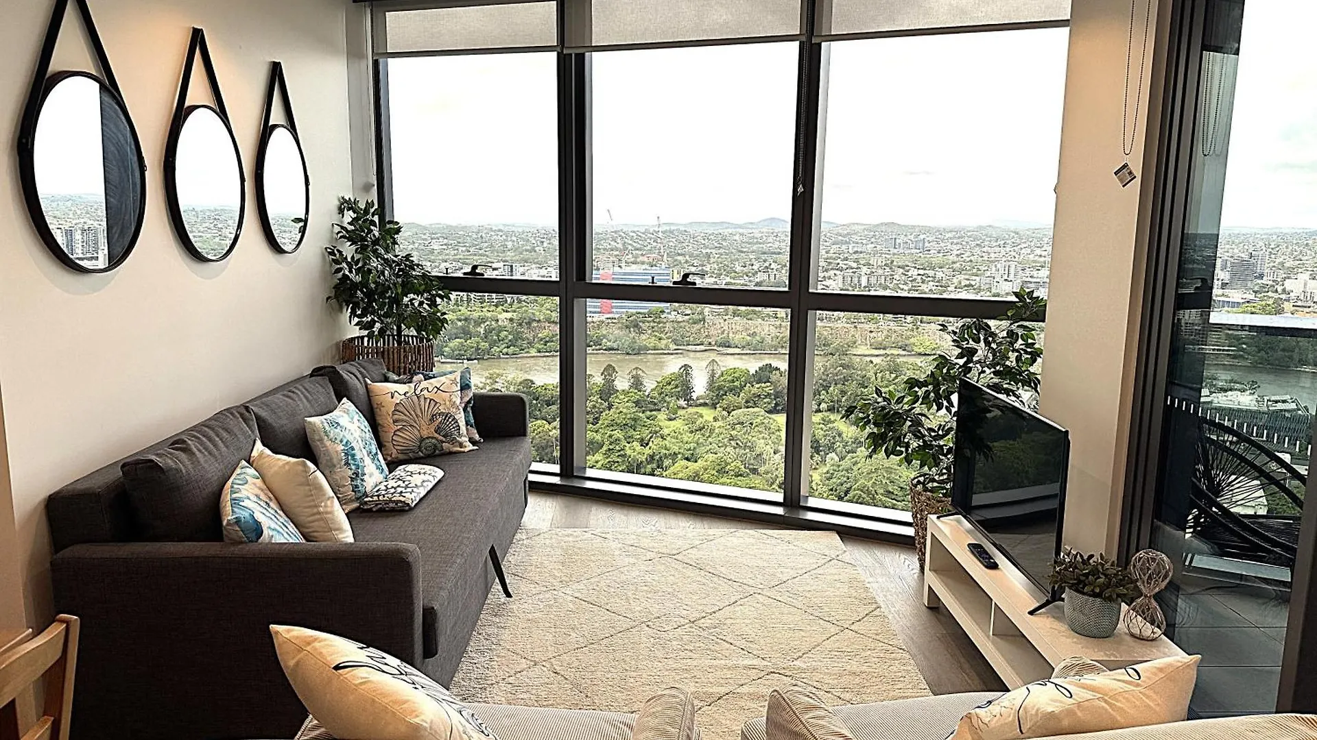 Brisbane Queens Wharf -Spectacular River Views - Sleeps 6 Apartman
